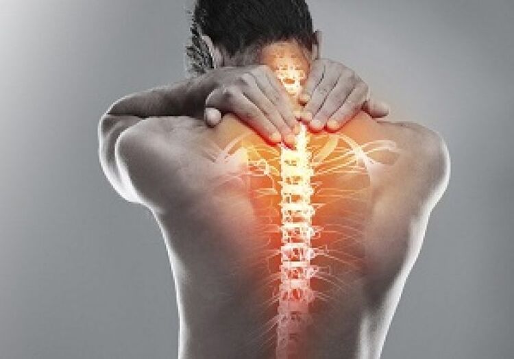 Osteokondrosi torazikoarekin, ornoen hezur-ehunaren egitura aldatzen da